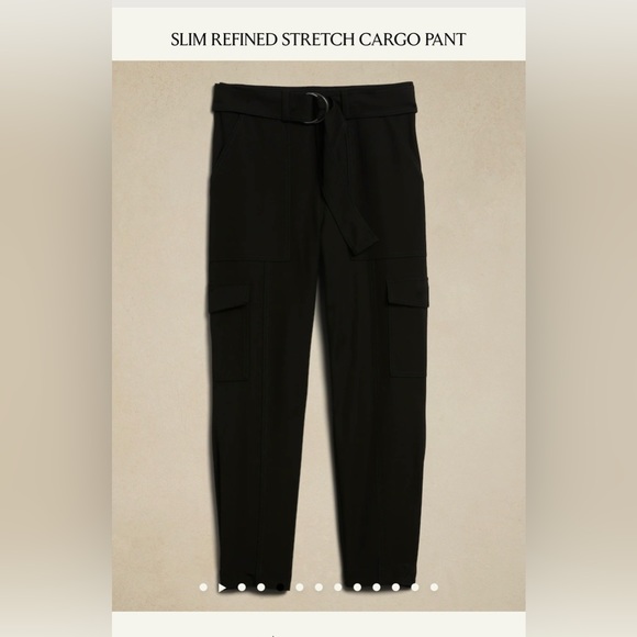 Banana Republic - Slim refined stretch cargo pant - Picture 3 of 7